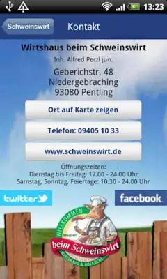 Schweinswirt android App screenshot 0